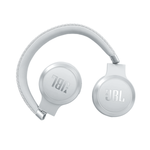 JBL Live 460NC - White - Wireless on-ear NC headphones - Detailshot 2